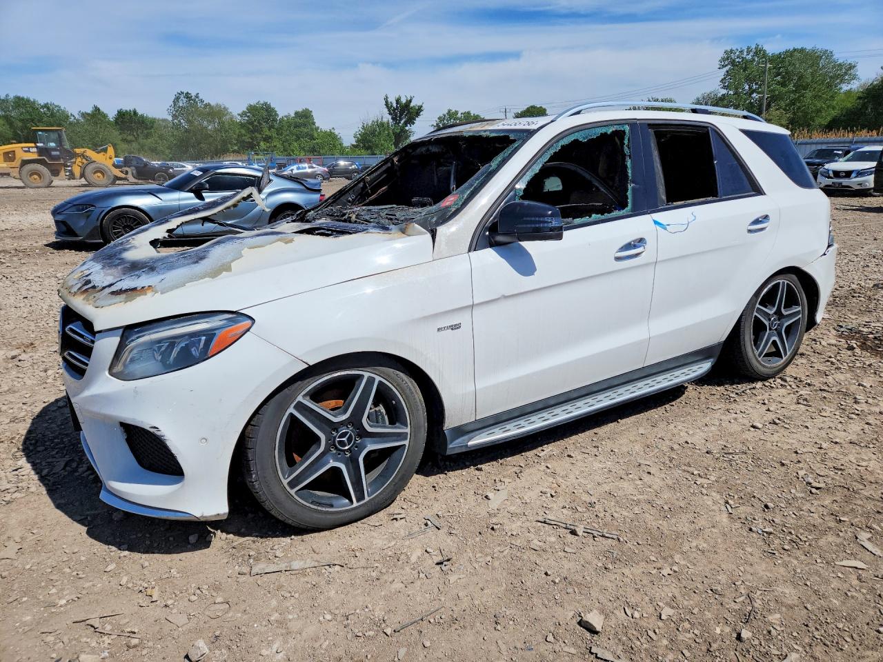 2018 Mercedes-Benz GLE 43 AMG, VIN 4JGDA6EB7JB036569 — Burn