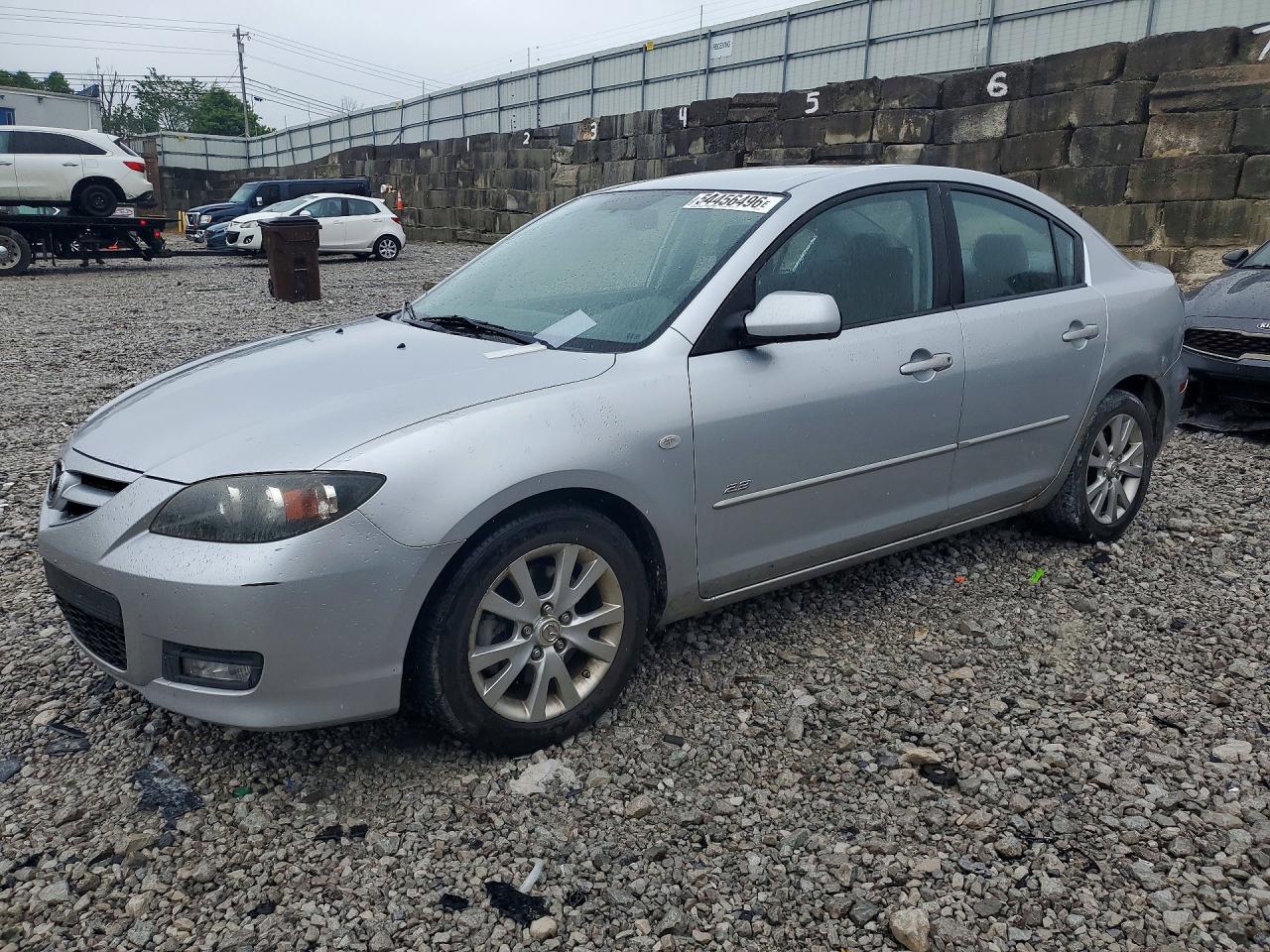 2007 Mazda 3 S Sport, VIN JM1BK123171639721 — Side