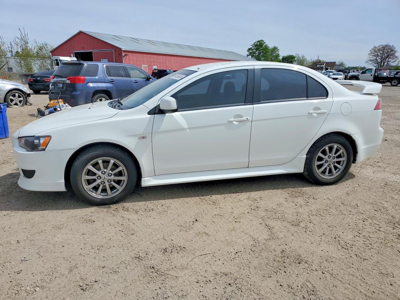 2014 Mitsubishi Lancer SE, VIN JA32V2FW2EU606853 — Front end