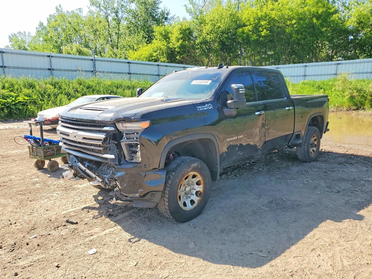 2023 Chevrolet Silverado 3500HD High Country, VIN 2GC4YVEY4P1709714 — Front end