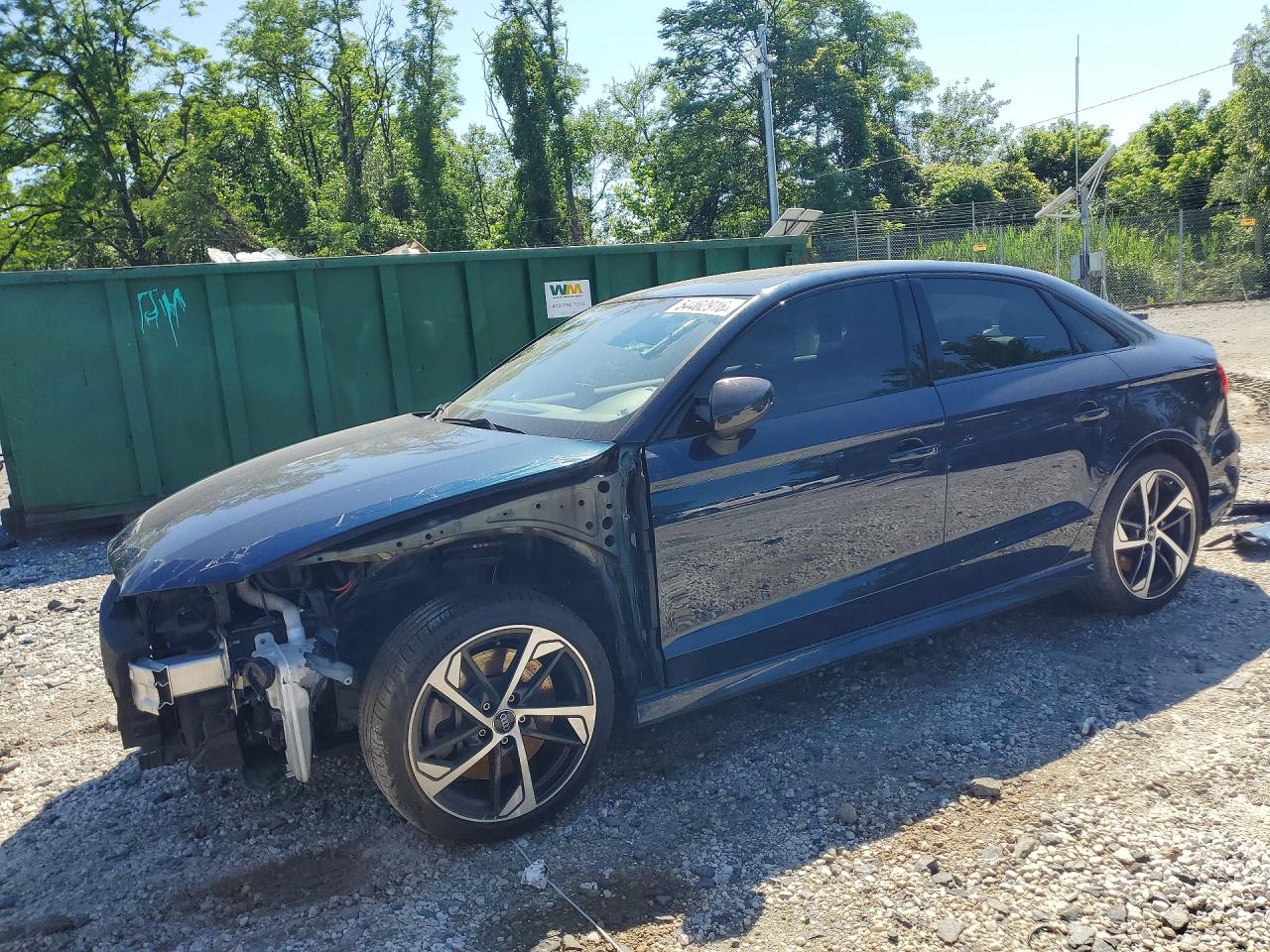 2020 Audi A3 S line Premium, VIN WAUBEGFF6LA004807 — Перед