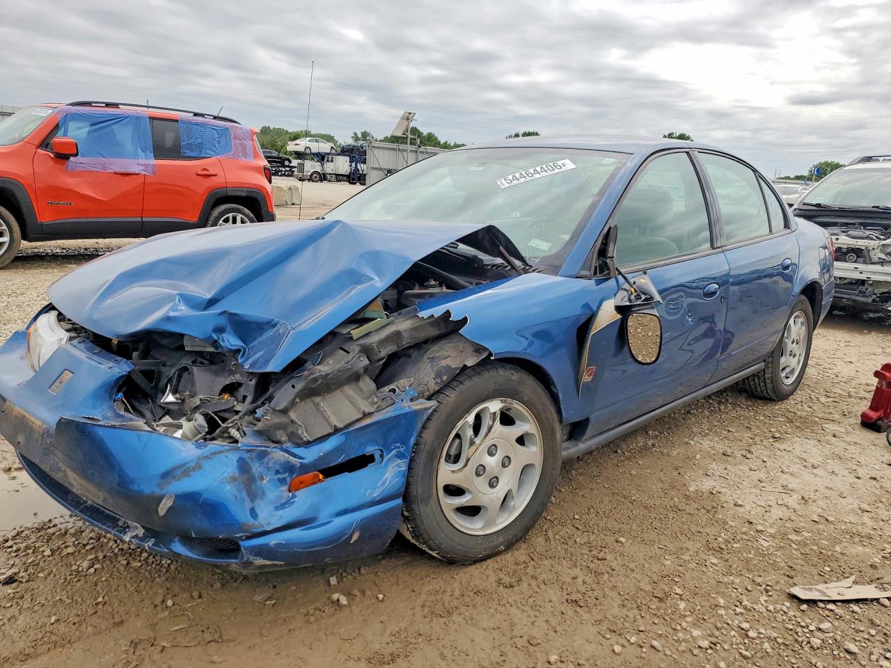 2000 Saturn SL, VIN 1G8ZK5274YZ116313 — Front end