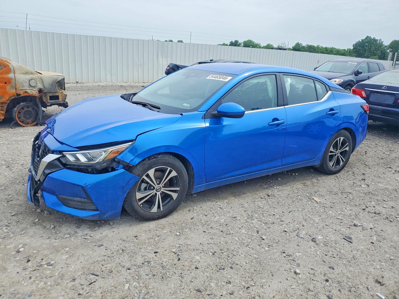 2021 Nissan Sentra SV, VIN 3N1AB8CV5MY223685 — Перед