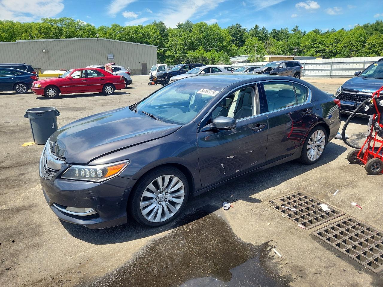 2014 Acura RLX Technology, VIN JH4KC1F52EC006993 — Front end