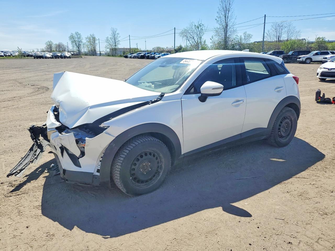 2019 Mazda CX-3 Touring, VIN JM1DKDC71K0426990 — Front end