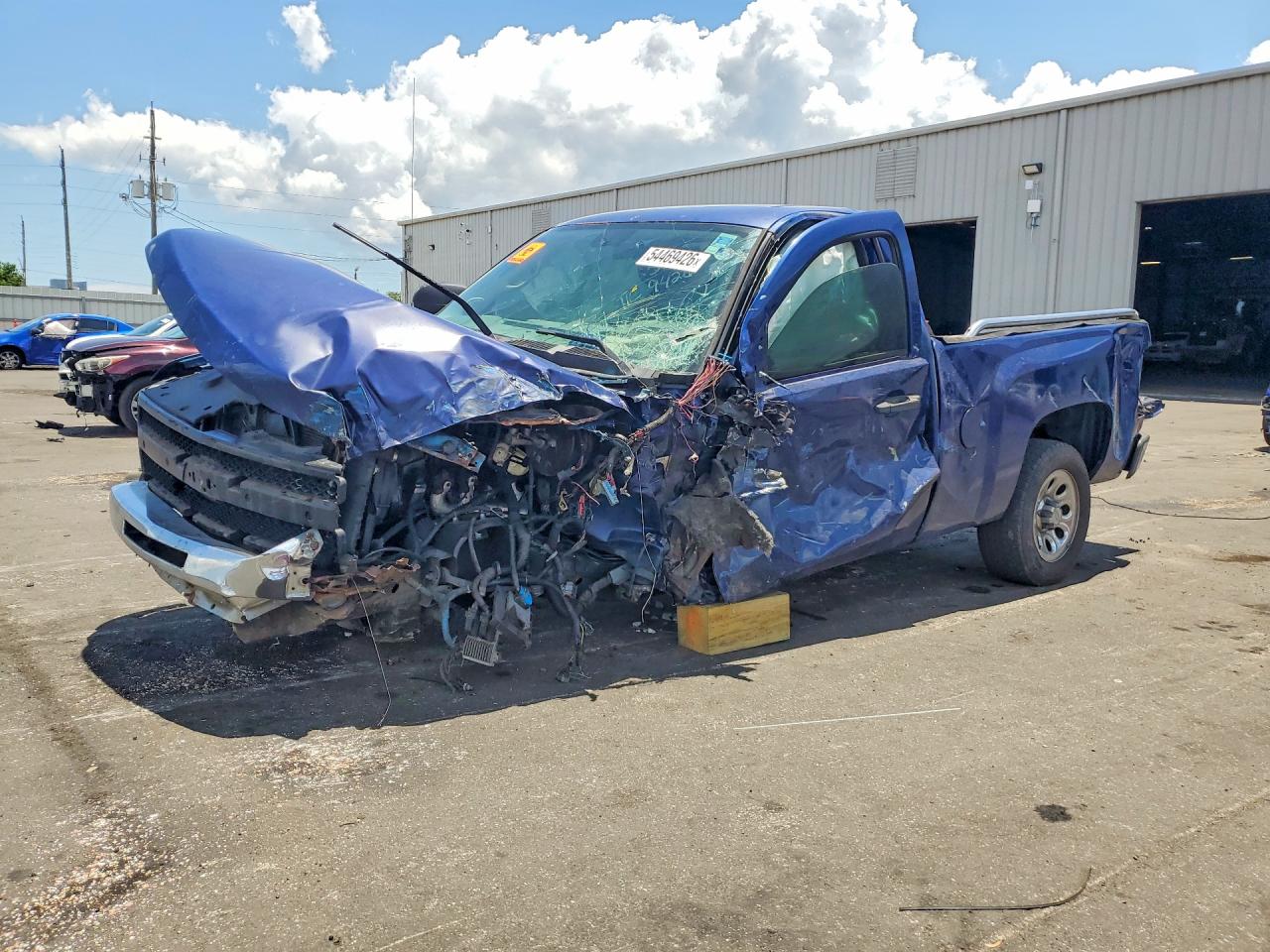 2013 Chevrolet Silverado 1500 Work Truck, VIN 1GCNCPEX6DZ139305 — Front end