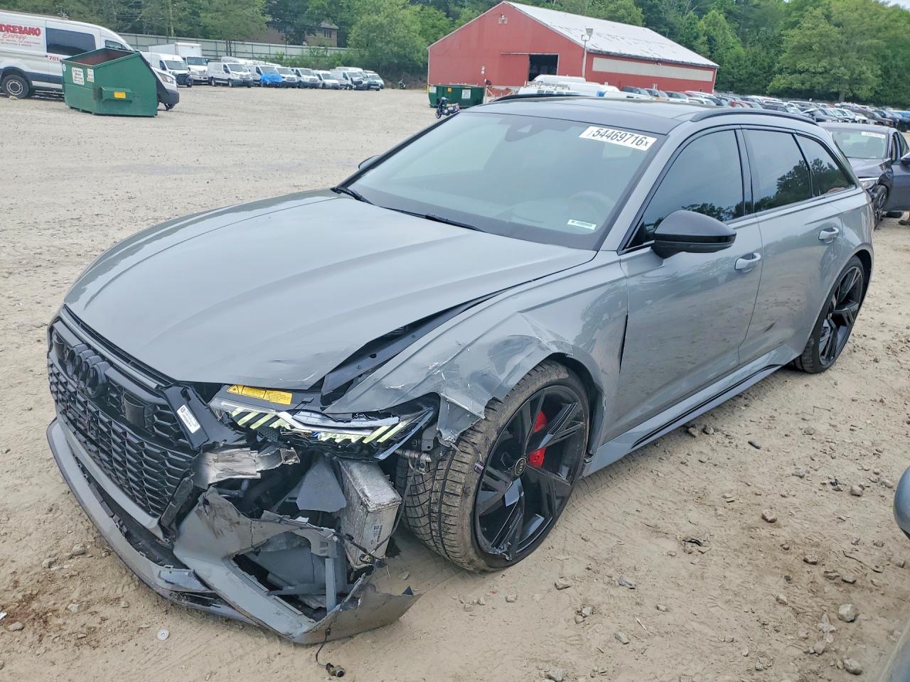 2022 Audi RS 6, VIN WUA1CBF25NN902852 — Front end