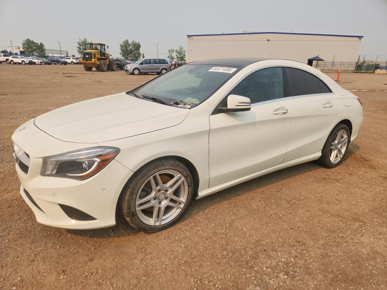 2016 Mercedes-Benz CLA 250, VIN WDDSJ4GB7GN293340 — Vandalism