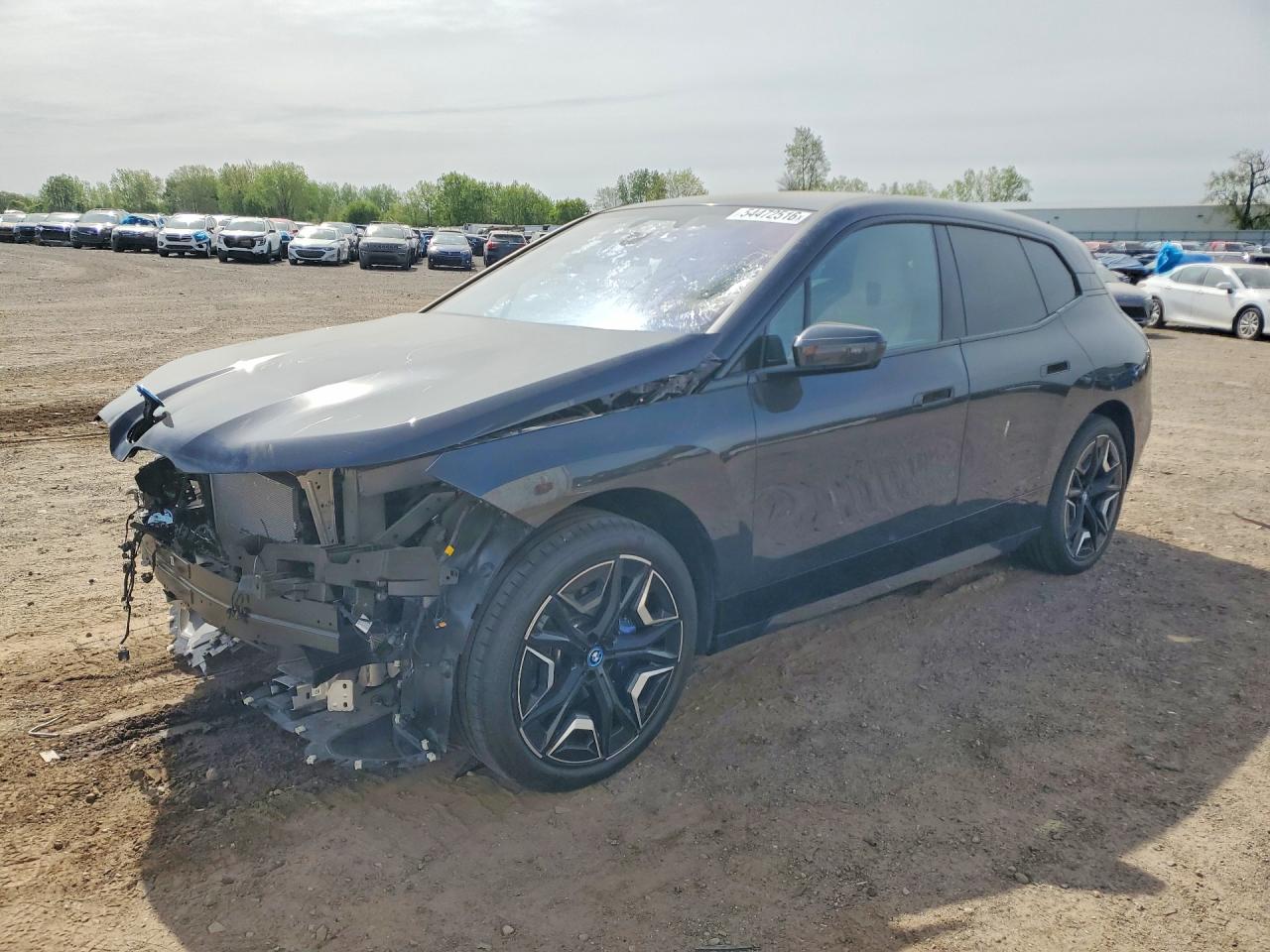 2024 BMW iX xDrive50, VIN WB523CF08RCR09278 — Некачественный ремонт