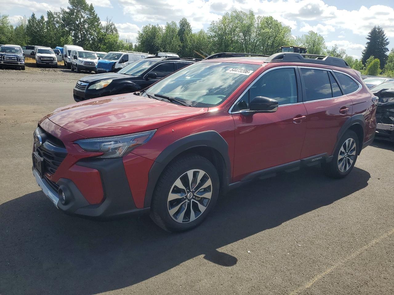 2025 Subaru Outback Limited XT, VIN 4S4BTGND6S3168906 — Rear end