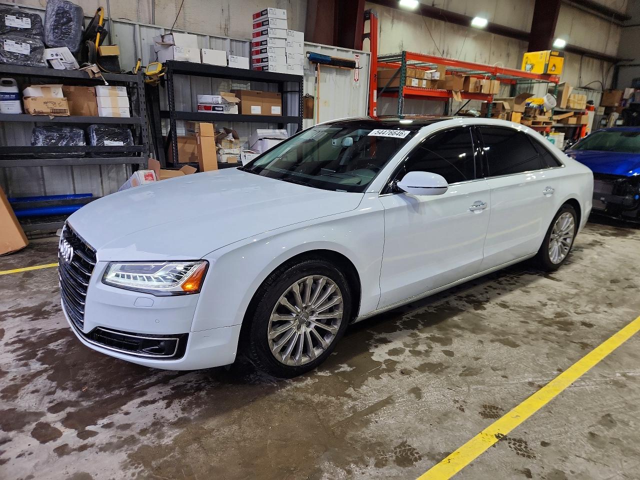 2016 Audi A8 3.0T, VIN WAU34AFD5GN002337 — Hail