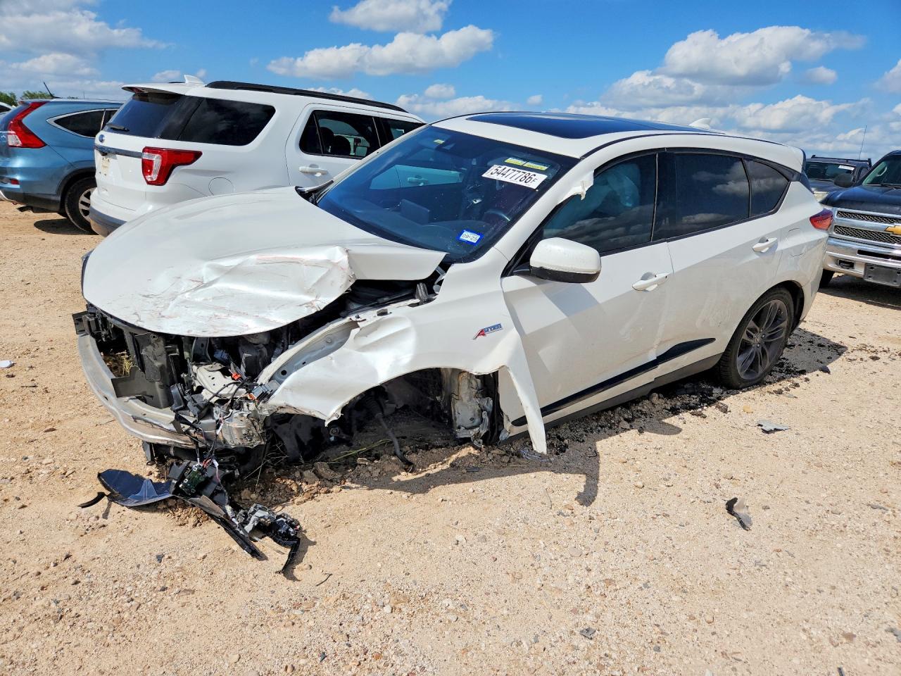 2021 Acura RDX w/A-Spec Package, VIN 5J8TC1H66ML019760 — Undercarriage