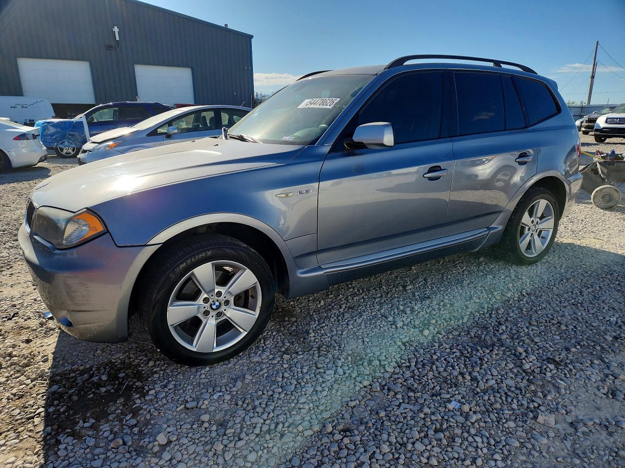 2004 BMW X3 2.5i, VIN WBXPA73414WB25486 — Rear end