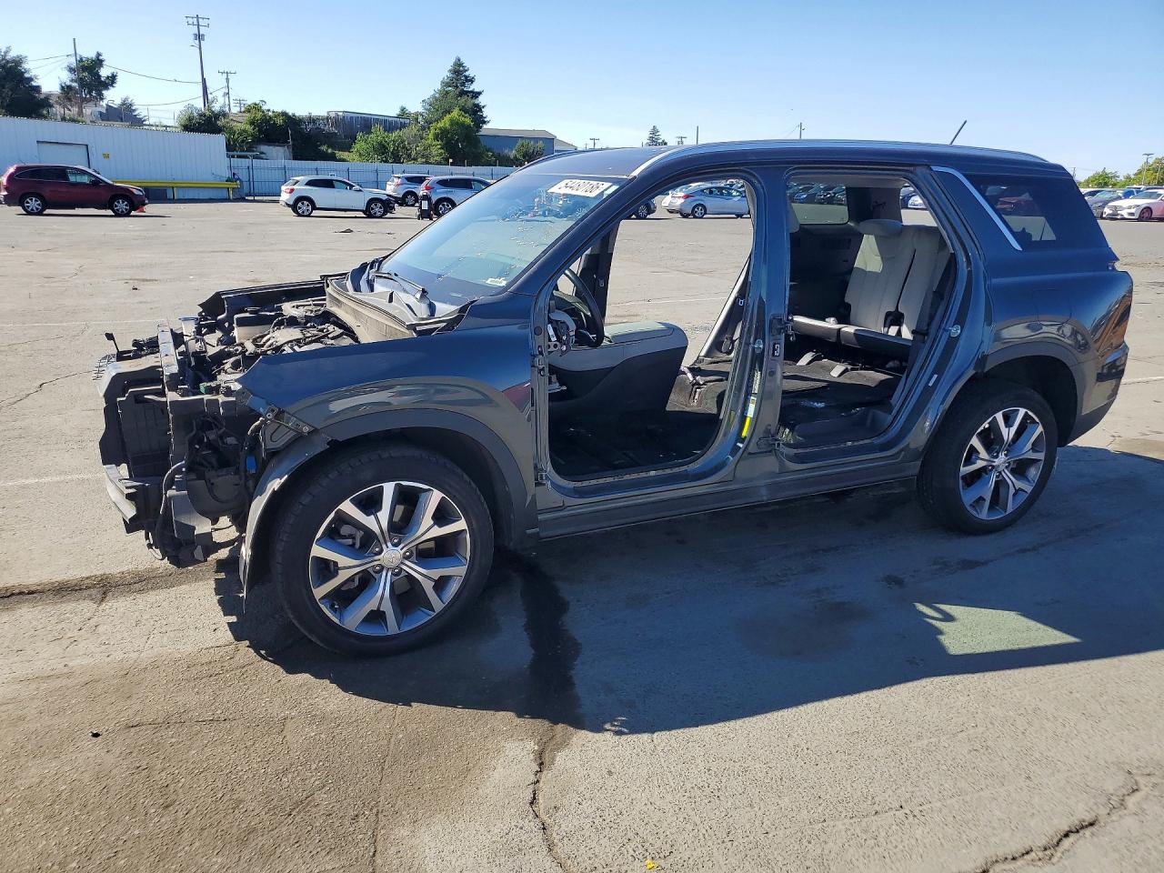 2020 Hyundai Palisade SEL, VIN KM8R34HEXLU132245 — Stripped