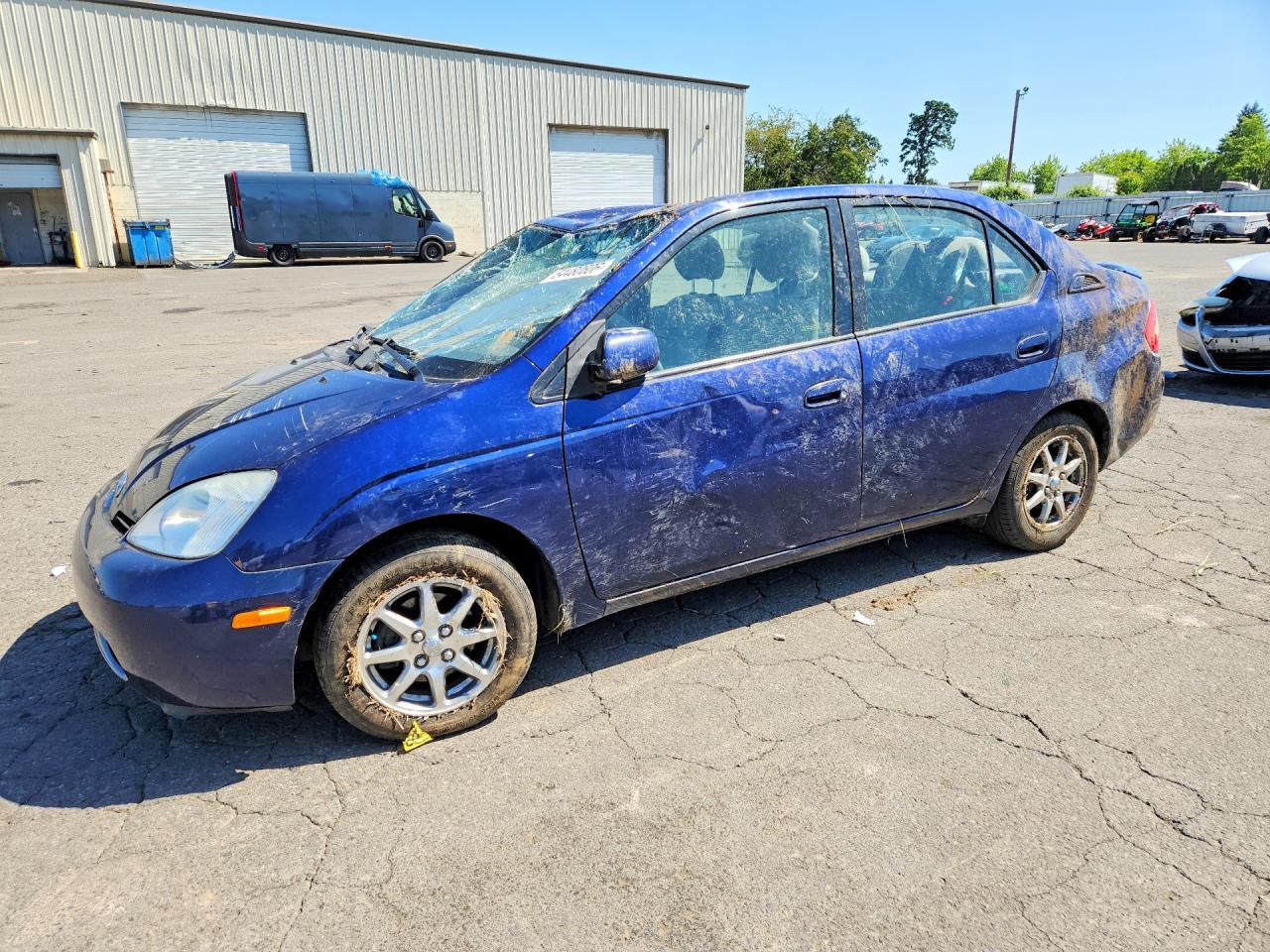 2002 Toyota Prius, VIN JT2BK18U020047329 — Roof