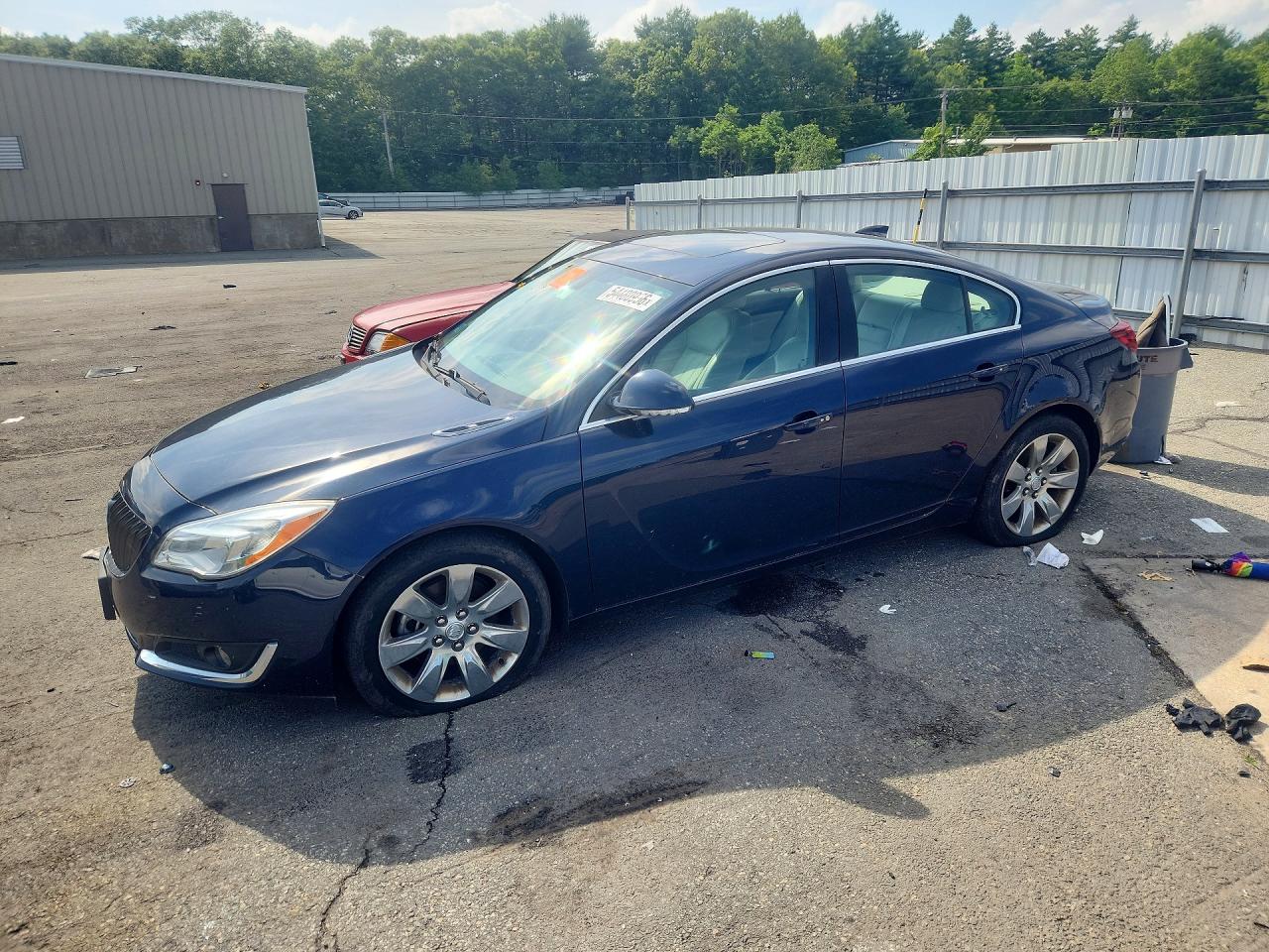 2015 Buick Regal Premium I, VIN 2G4GN5EXXF9292771 — Water / flood