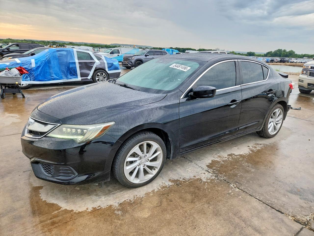 2017 Acura ILX Premium, VIN 19UDE2F72HA010488 — Rear end