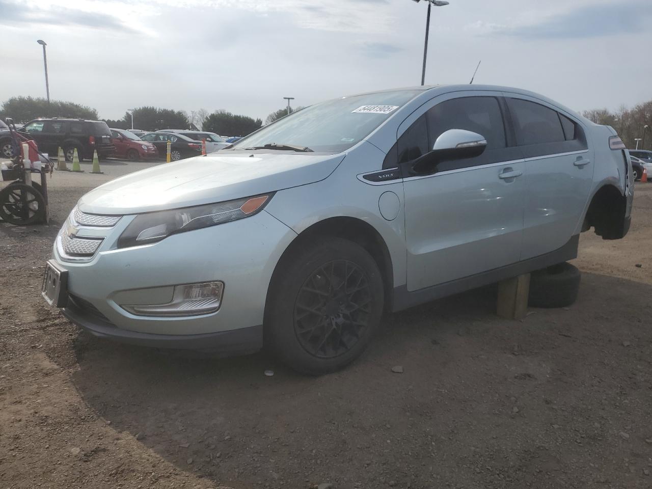 2011 Chevrolet Volt, VIN 1G1RD6E43BU102035 — Rear end