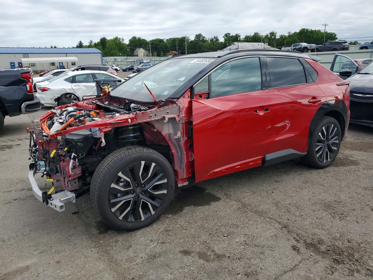 2026 Toyota bZ XLE, VIN JTMBDAFB3TA004232 — Front end