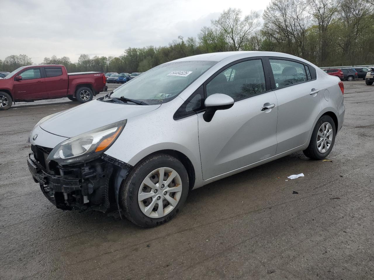 2016 Kia Rio LX, VIN KNADM4A33G6540002 — Front end