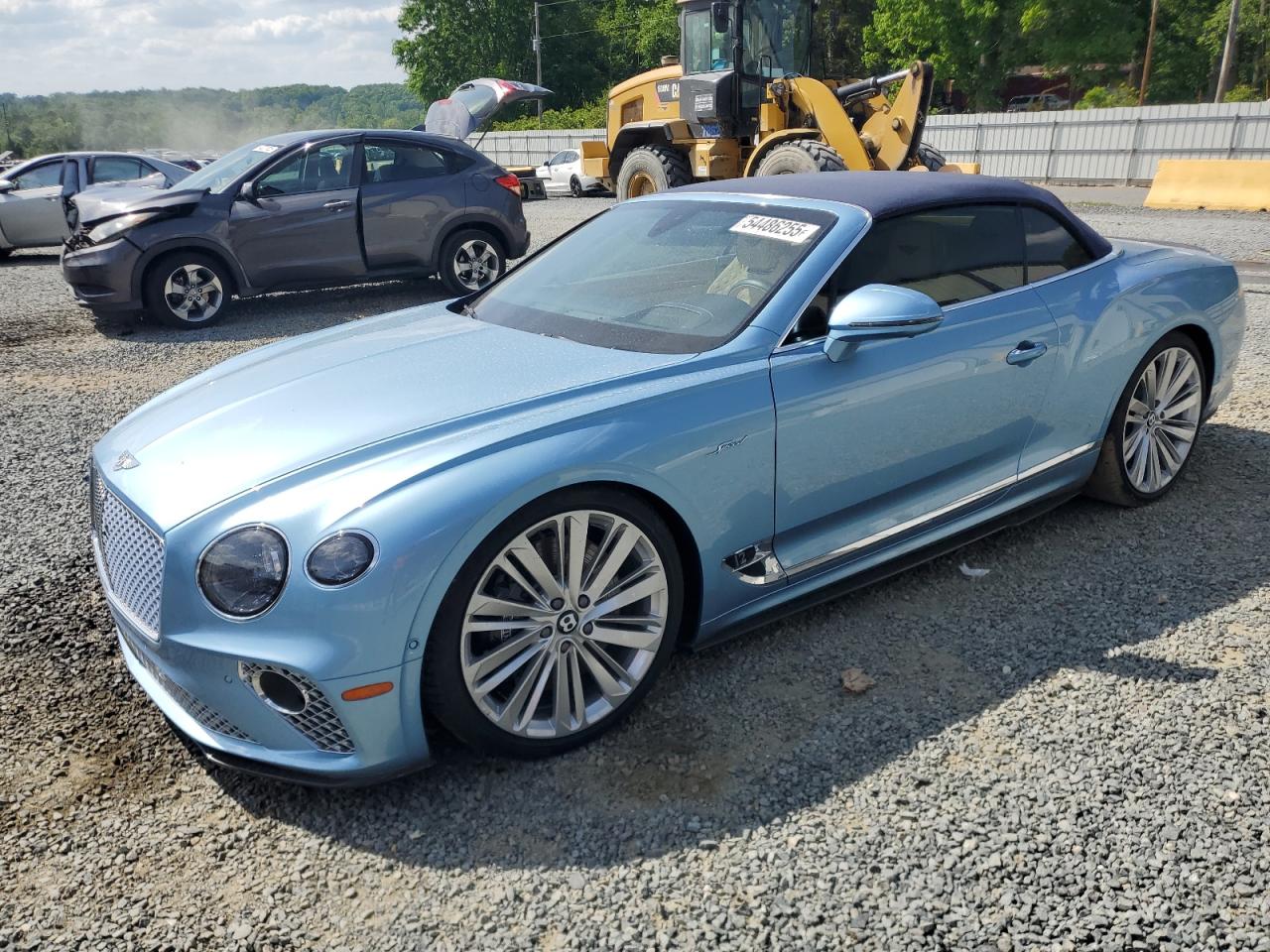 2022 Bentley Continental GT Speed, VIN NCS107381 — Vandalism