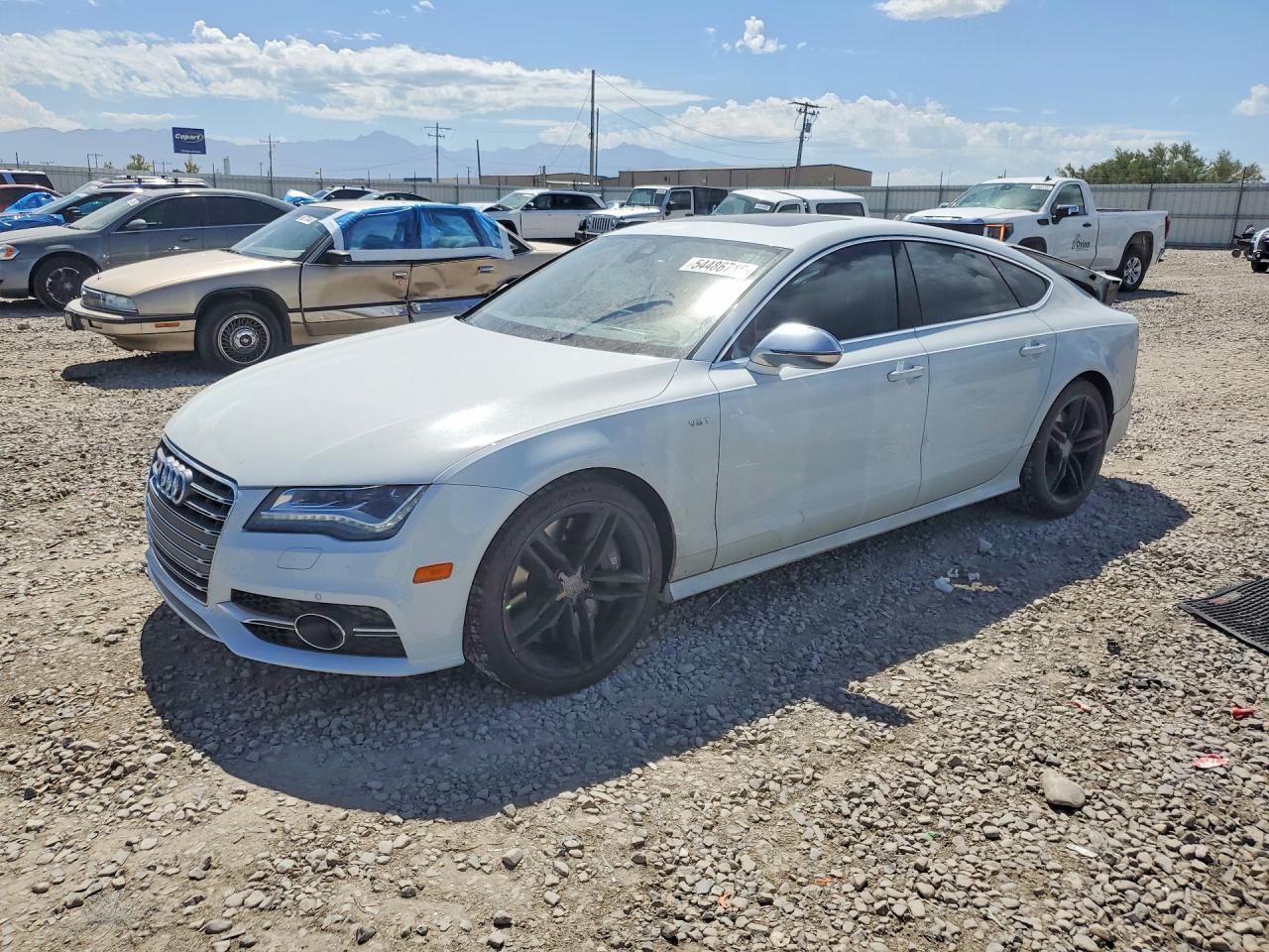 2013 Audi S7 Prestige, VIN WAU32AFC4DN040568 — Rear end