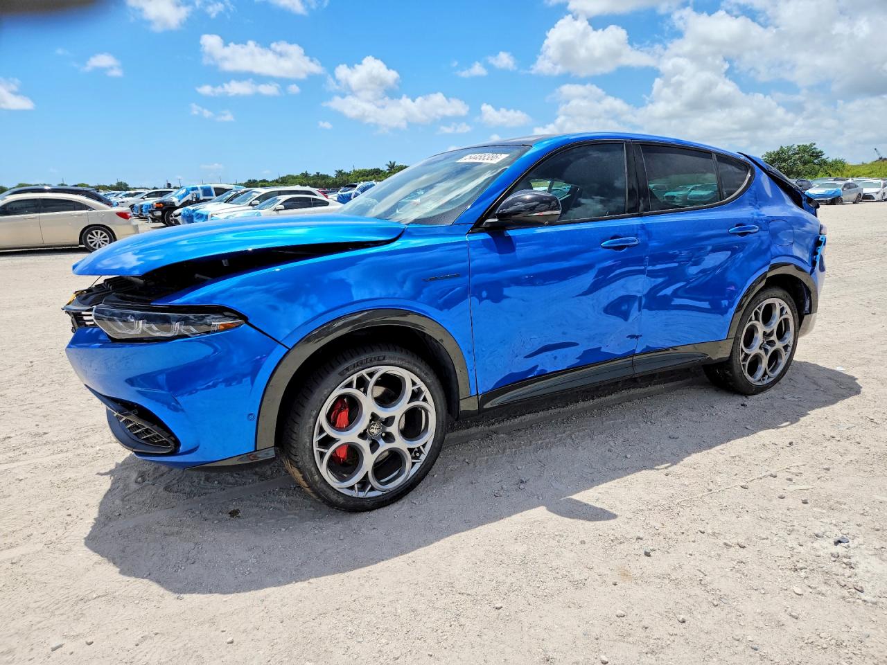 2024 Alfa Romeo Tonale Veloce, VIN ZASPATDWXR3030800 — Rear end