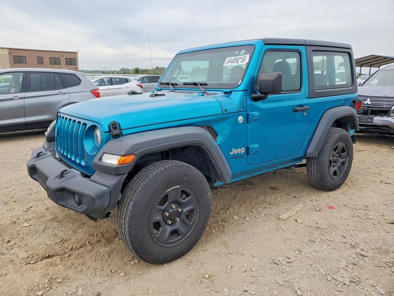 2020 Jeep Wrangler Willys, VIN 1C4GJXAG9LW219105 — Rear end