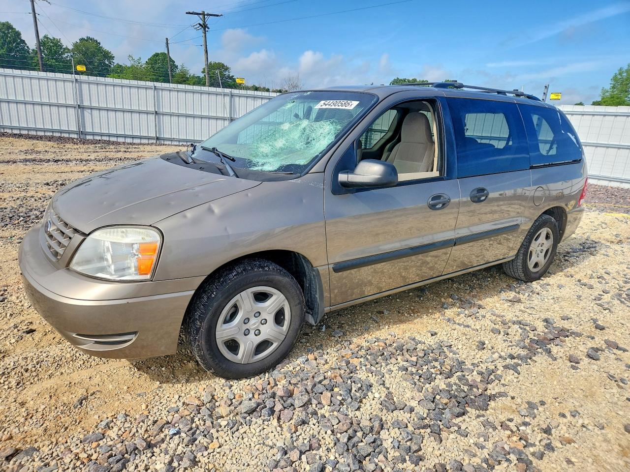 2005 Ford Freestar SE, VIN 2FMZA51635BA72445 — Hail