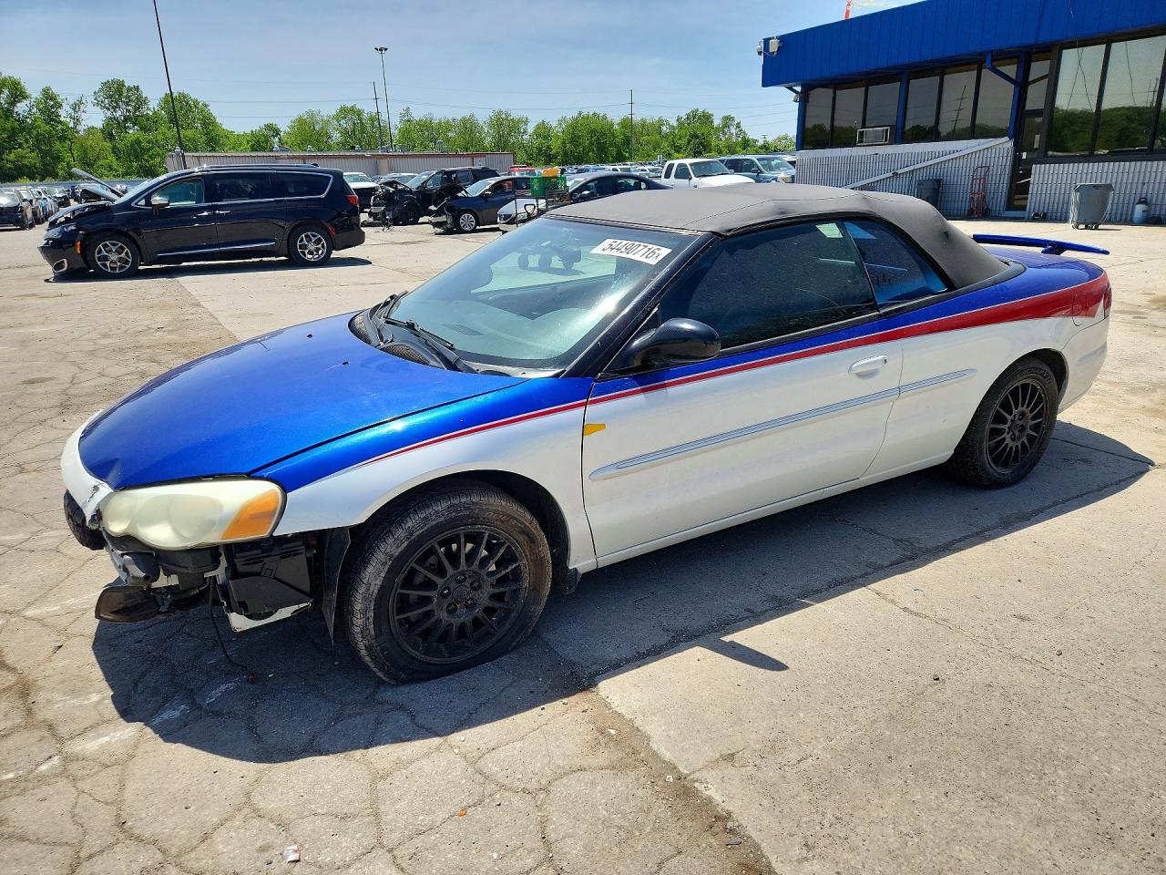 2005 Chrysler Sebring Touring, VIN 1C3EL55RX5N640832 — Перед