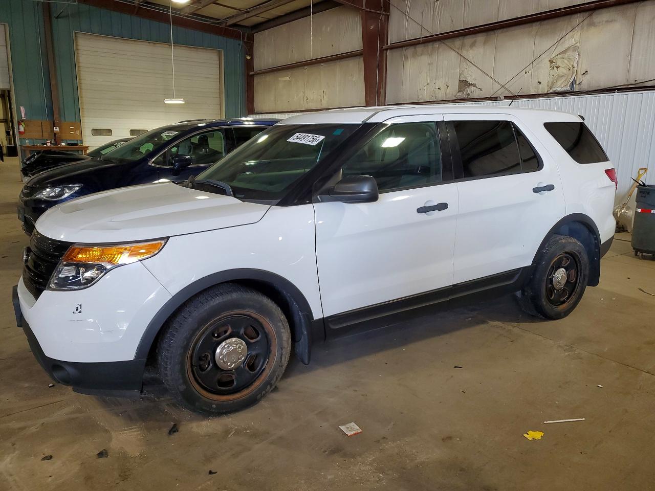 2013 Ford Police Interceptor Utility, VIN 1FM5K8AR2DGA72256 — Minor dents and scratches