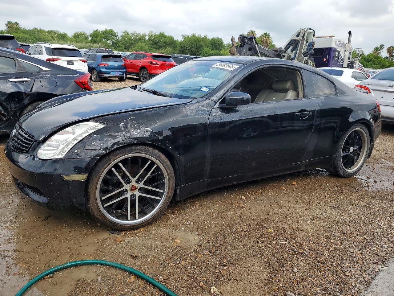 2006 Infiniti G35, VIN JNKCV54EX6M716762 — Front end