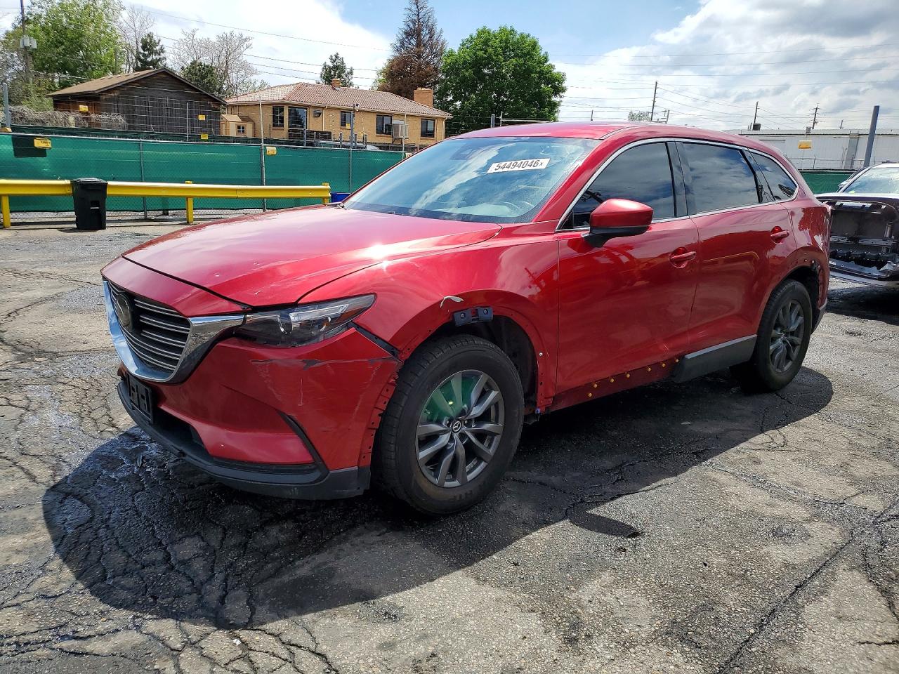 2022 Mazda CX-9 Touring, VIN JM3TCBCYXN0603005 — Side