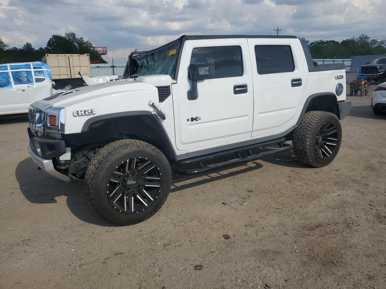 2008 Hummer H2 SUT, VIN 5GRGN22828H108601 — Rollover