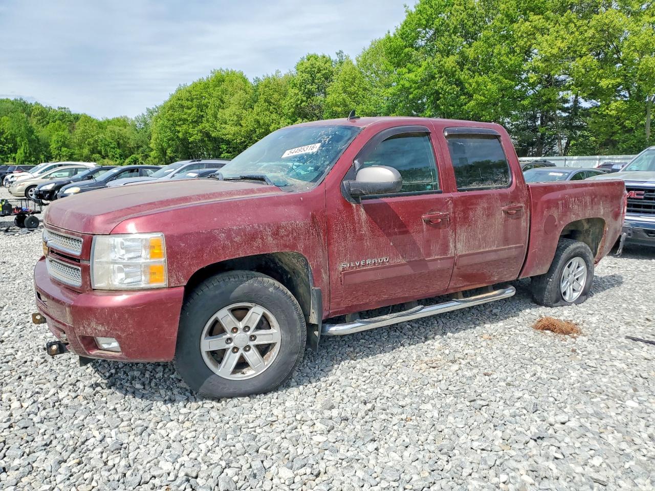 2013 Chevrolet Silverado 1500 LTZ, VIN 3GCPKTE71DG230101 — Rear end