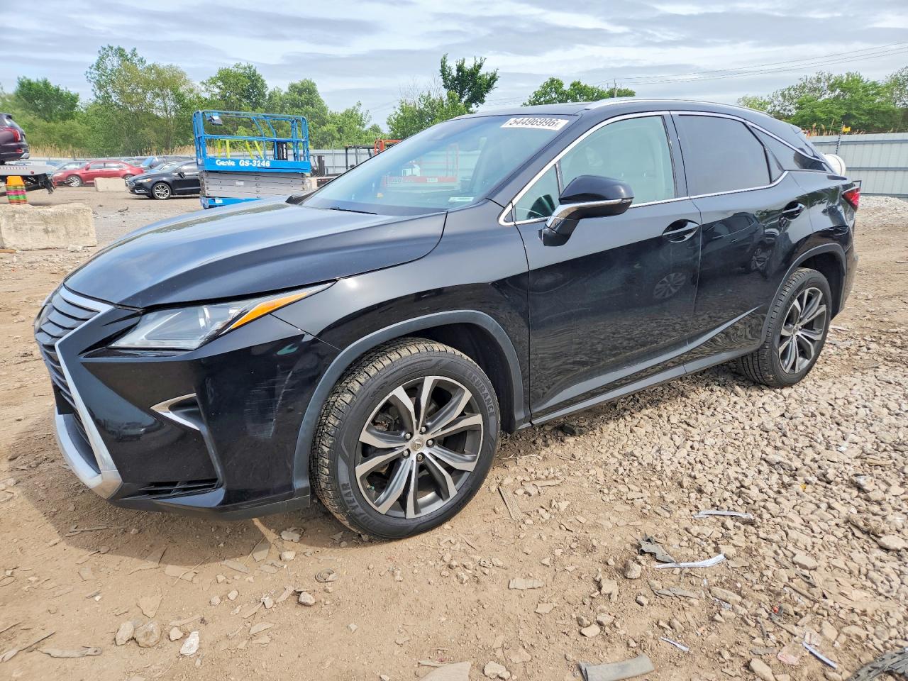 2017 Lexus RX 350 F Sport, VIN 2T2BZMCA2HC089903 — Rear end