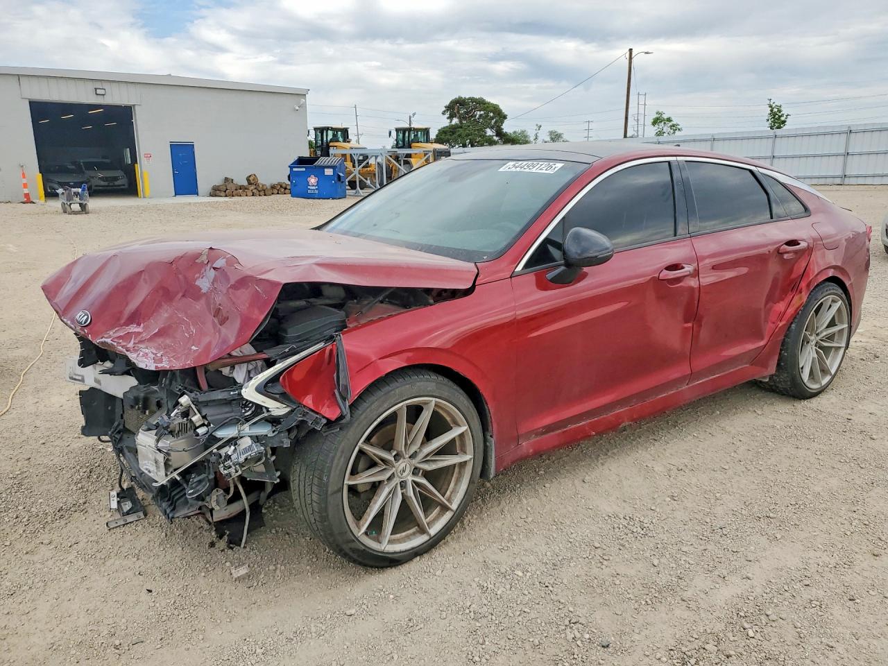 2021 Kia K5 GT-Line, VIN 5XXG64J22MG067207 — Front end