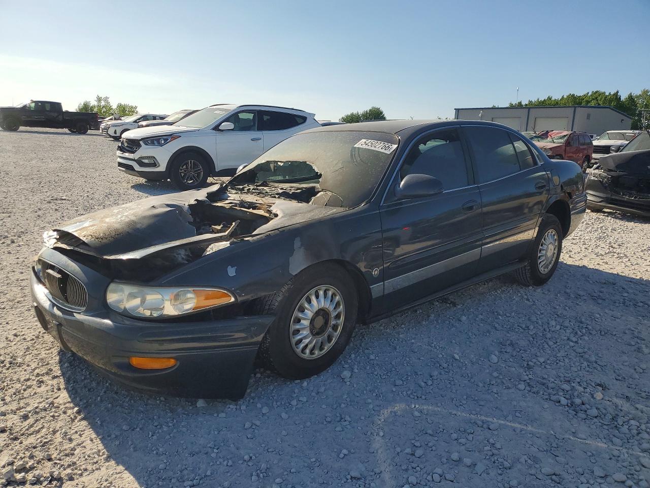 2000 Buick LeSabre Custom, VIN 1G4HP54K8Y4129840 — Burn