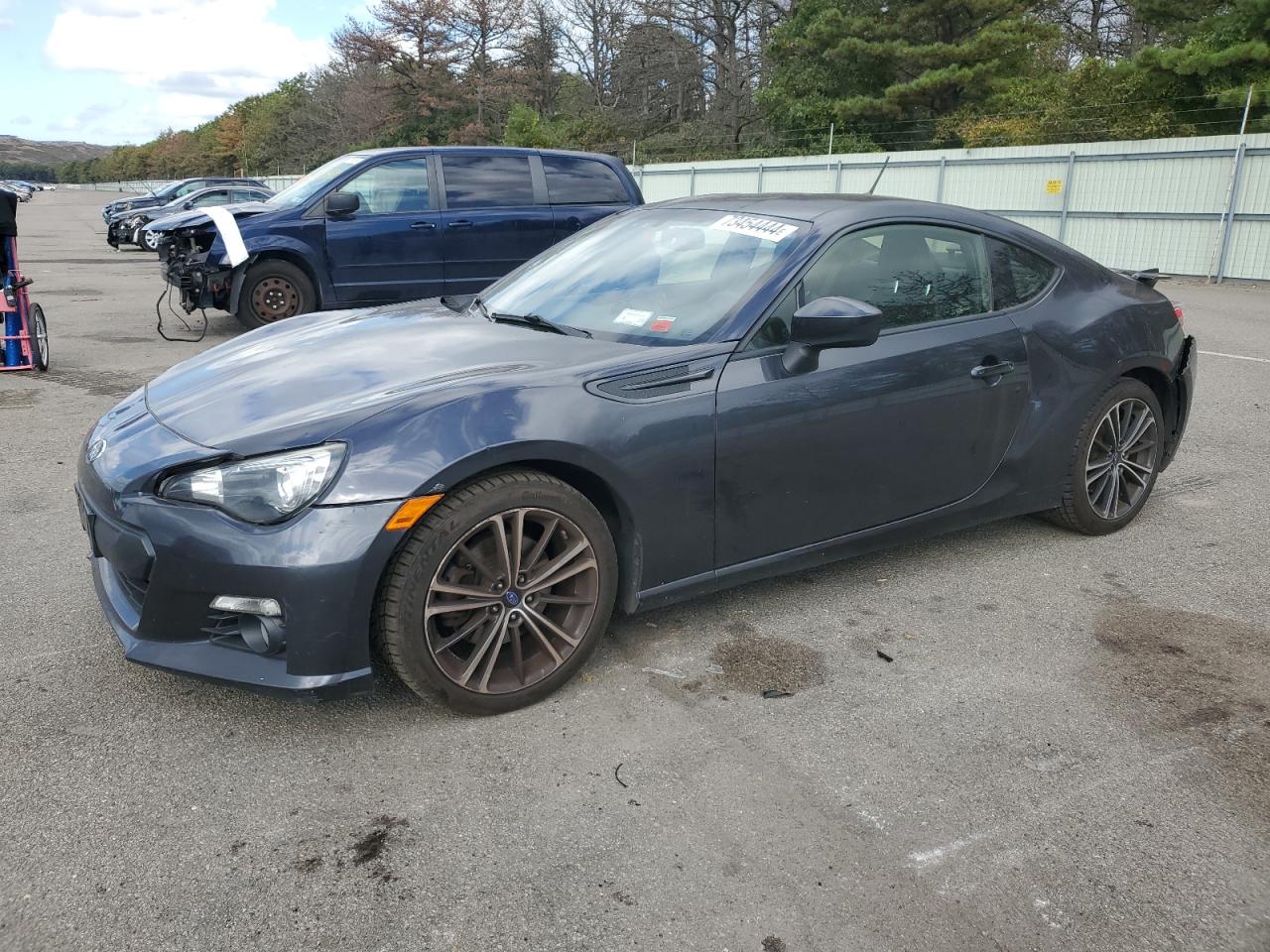 2013 Subaru BRZ Limited, VIN JF1ZCAC10D2612756 — Rear end