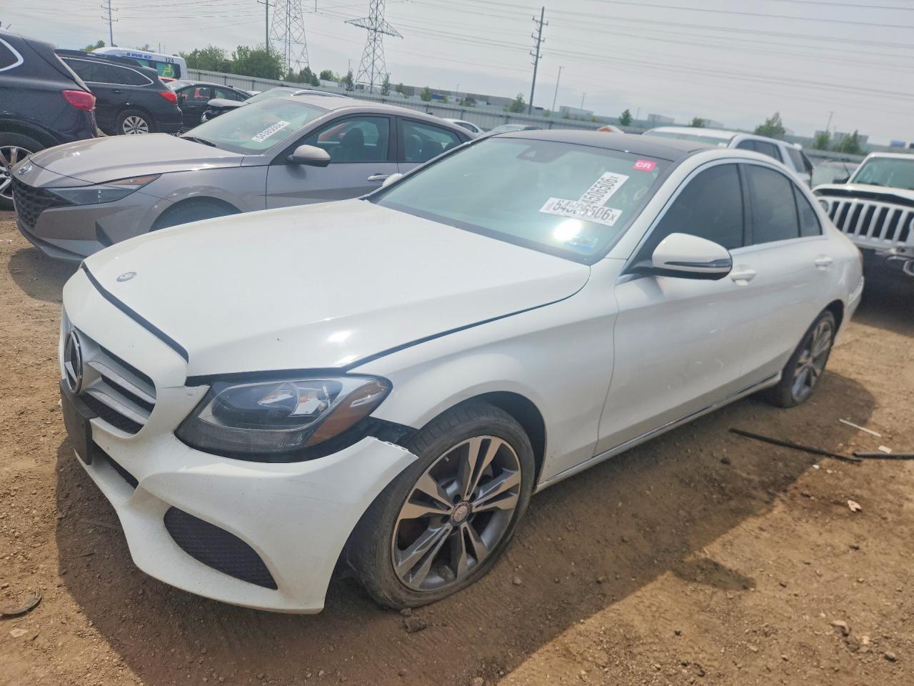 2017 Mercedes-Benz C 300, VIN 55SWF4KB2HU200923 — Side