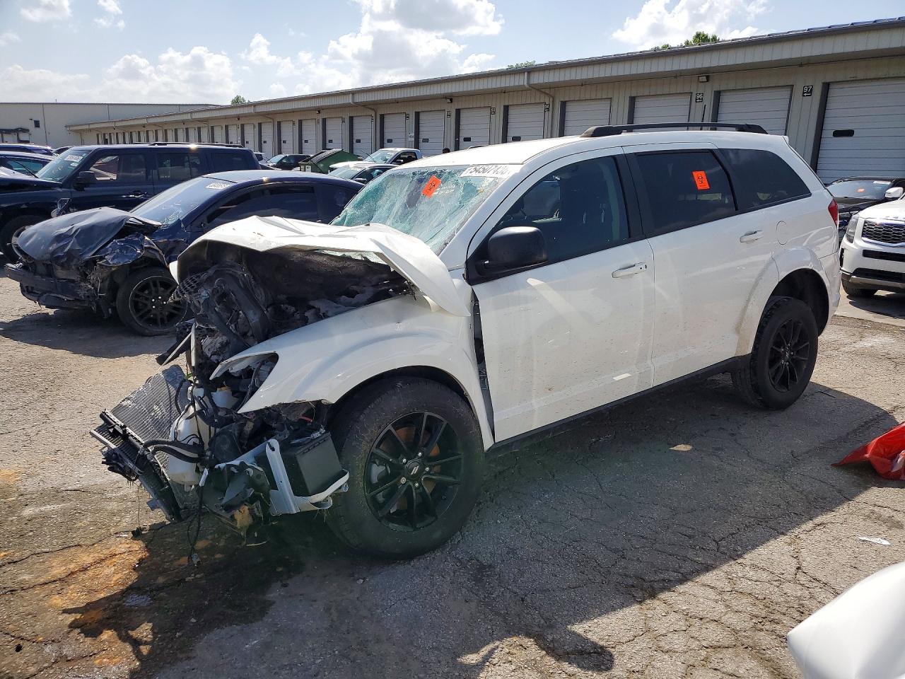 2020 Dodge Journey SE Value, VIN 3C4PDCAB0LT202249 — Опрокидывание