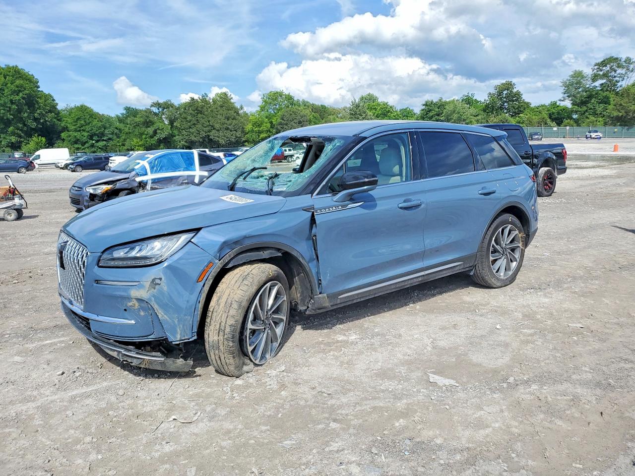 2025 Lincoln Corsair Premiere, VIN 5LMCJ1CA0SUL14966 — Vandalism