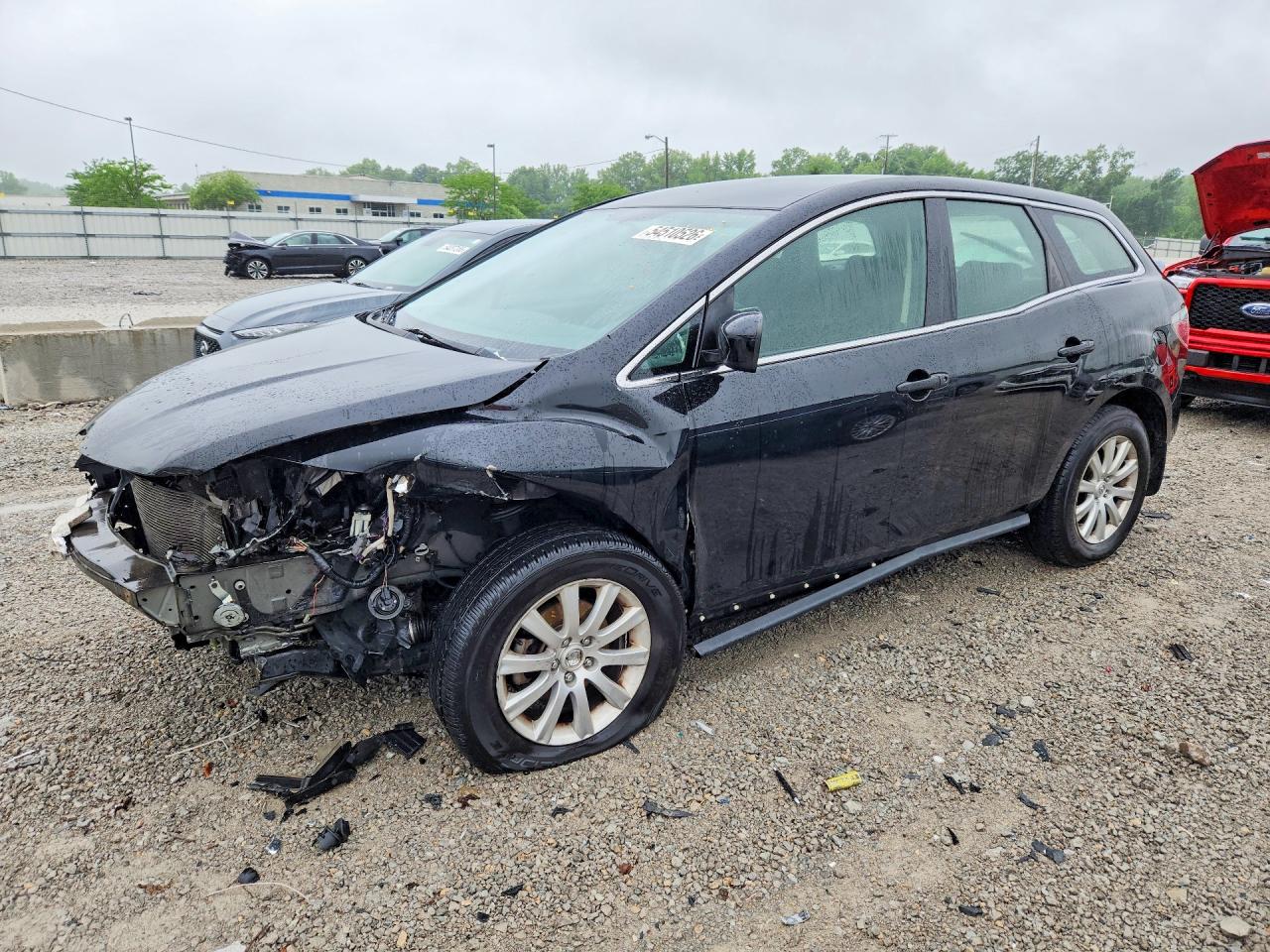 2010 Mazda CX-7 Sport, VIN JM3ER2W56A0314285 — Front end