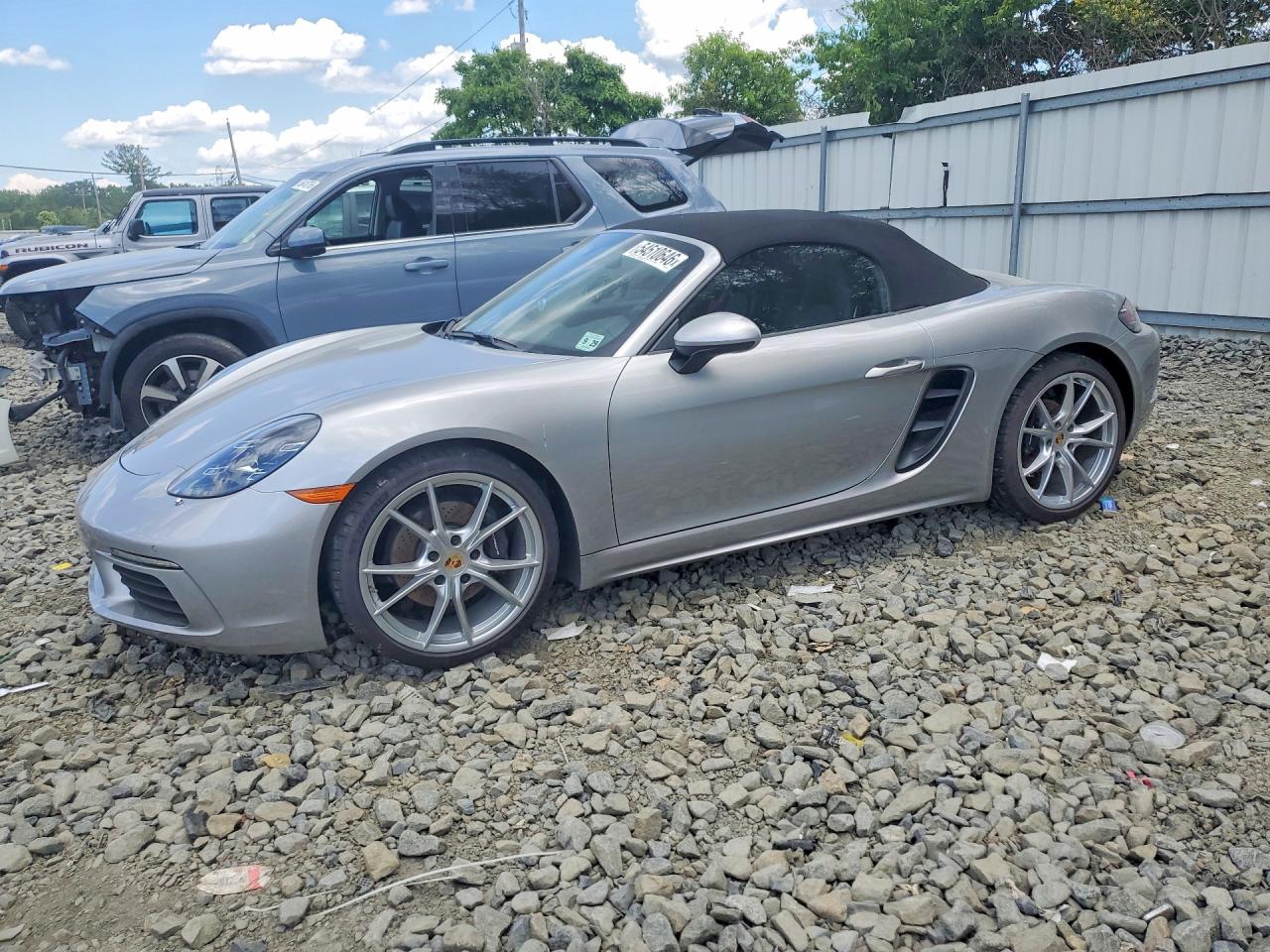 2024 Porsche 718 Boxster, VIN WP0CA2A87RK205830 — Burn