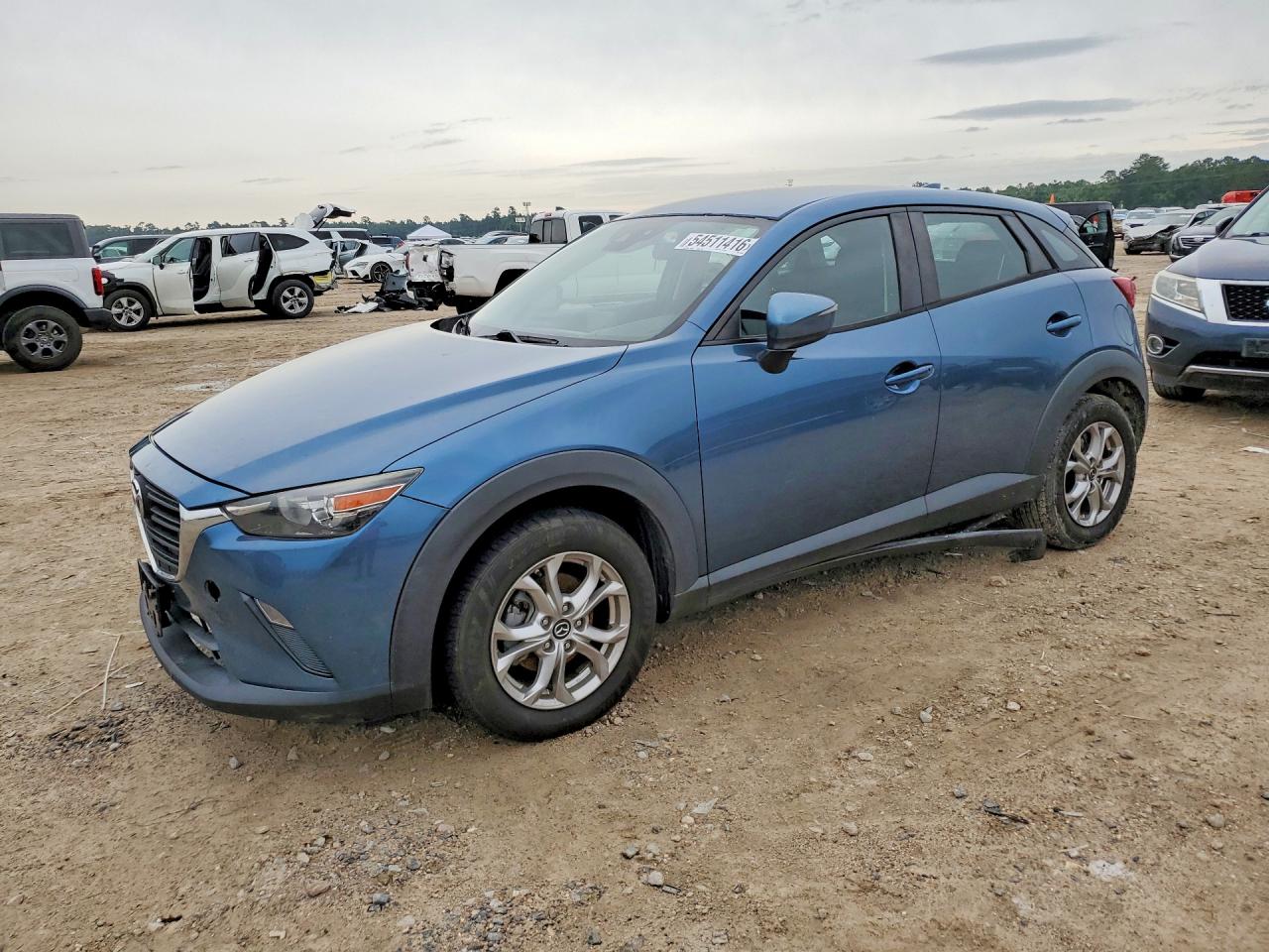 2019 Mazda CX-3 Sport, VIN JM1DKDB7XK1451589 — Undercarriage