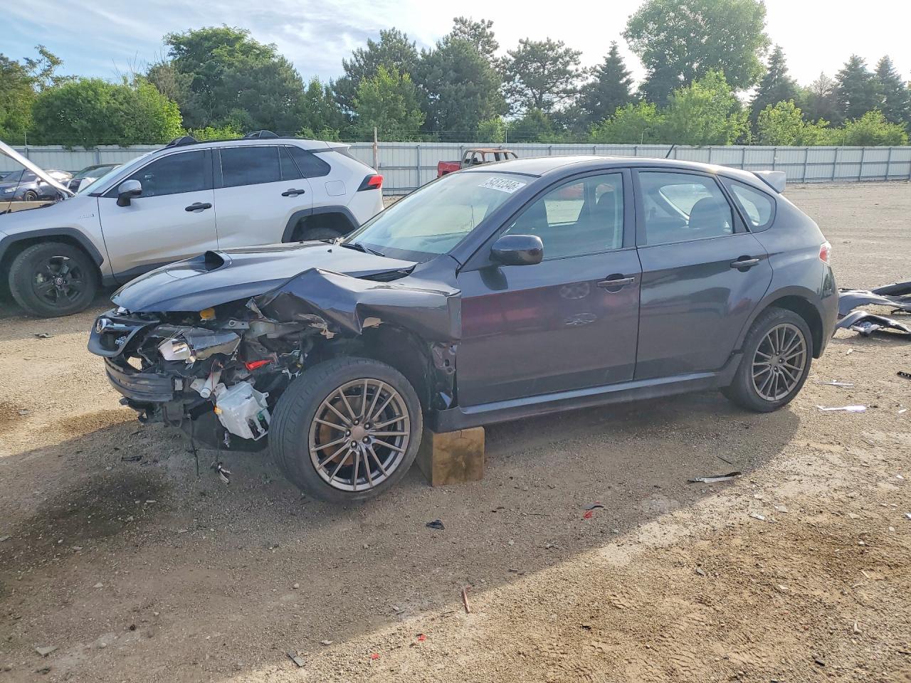 2012 Subaru WRX WRX, VIN JF1GR7E60CG245215 — Перед