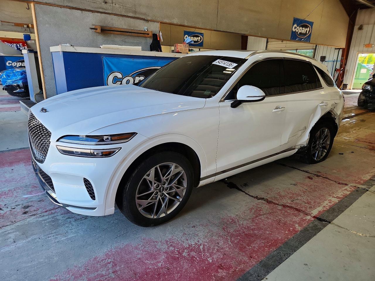 2023 Genesis GV70 2.5T, VIN KMUMADTB8PU120227 — Side