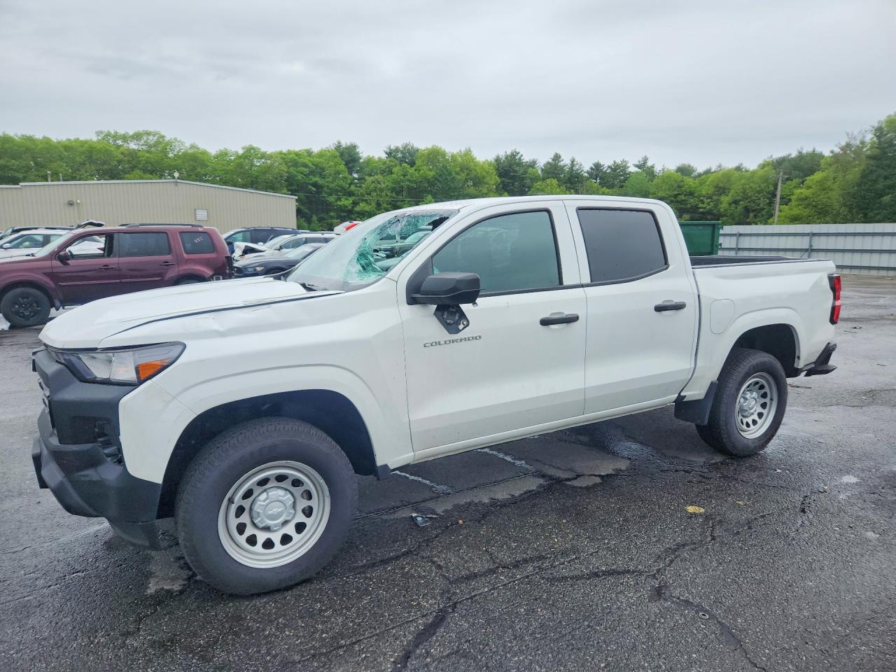 2025 Chevrolet Colorado 2WD Work Truck, VIN 1GCPSBEK0S1155420 — Крыша