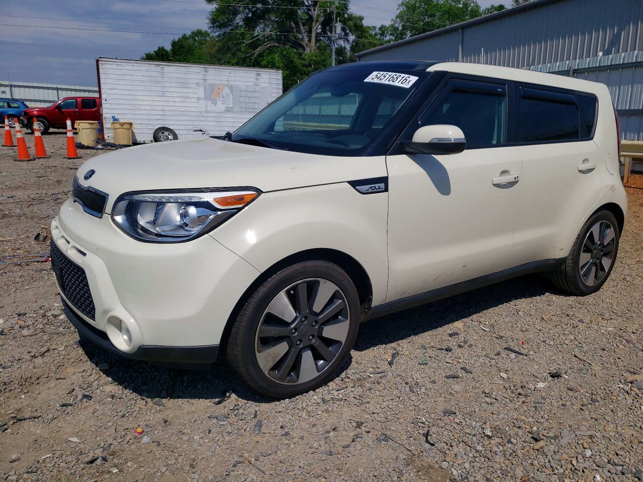 2016 Kia Soul +, VIN KNDJX3A59G7311276 — Front end