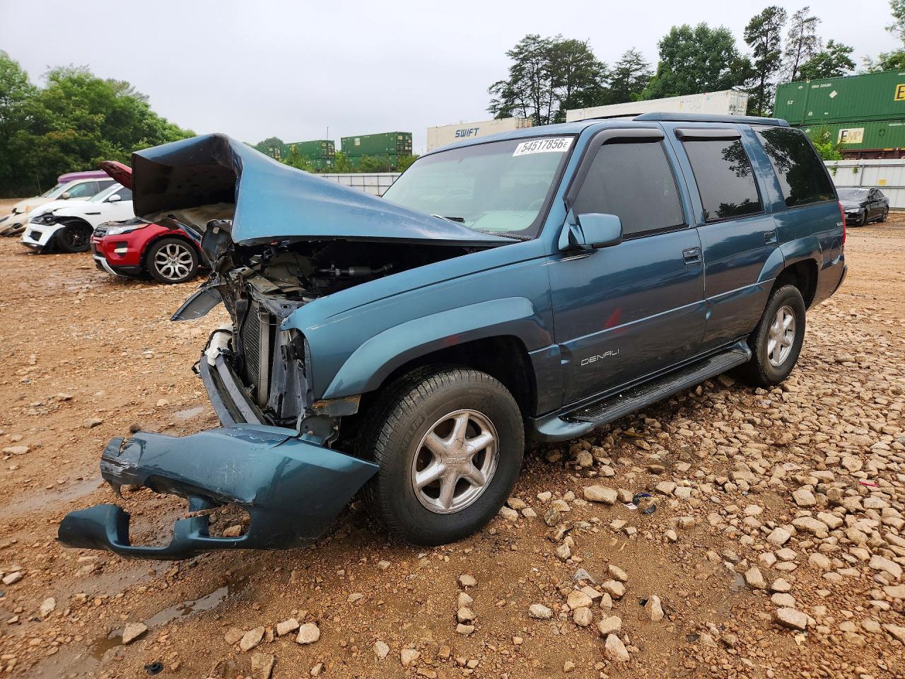 1999 GMC Denali, VIN 1GKEK13RXXR907722 — Front end